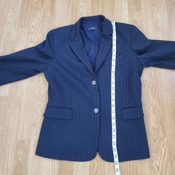 Theory Stripe Shrunken Blazer - NEW - Picture 11 of 16